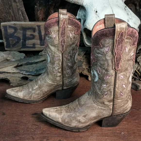 Dan Post cowboy boots 7M - Picture 8 of 10